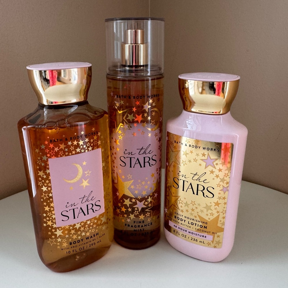 Bath & Body Works “in the Stars” Body Care Set